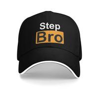 Gorra de béisbol Casual de Verano Step Bro Bro Divertido Broma de Broche de Broma de KPOP Rock Hip Hop Sombreros para Hombres Gorra de Snapback Vinta GE a Prueba de Sol para Adultos