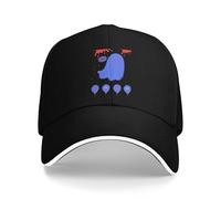 Gorra de béisbol Casual de Verano Vintage y clásica Fantasma de desaprobación y Cara Triste Senderismo Pesca Gorra de Camionero Mujer Hombre a Prueba de Sol a Prueba de Sol Snapback Duradera y cómoda