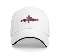 Gorra de béisbol Casual del día de Inglaterra St +++o+++ de Verano Gorra de Camionero Transpirable Senderismo Pesca Gorras Unisex para Hombres Gorras Retro Ajustadas