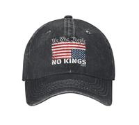 Gorra de béisbol Casual Gorra de béisbol Casual We The People de No Kings in America Distress Flag Summer Unisex-Teens