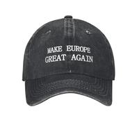 Gorra de béisbol Casual Make Europe Great Again para Hombres y Mujeres Deportes al Aire Libre Hip Hop Hats Diseño Gorras de béisbol Calientes Algodón, para Todas Las Estaciones