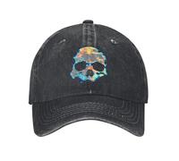Gorra de béisbol Casual Skull Head para Pareja de Mujeres Verano Senderismo Pesca Gorra de Camionero Estilo Callejero Gorras de béisbol