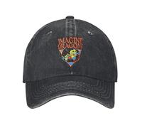 Gorra de béisbol Casual Vintage y clásica Band Imagine Dragons para Hombres Unisex Spring Hunting Camping Hip Hop Hats y2k Retro Transpirable Snapback Gorra Duradera y cómoda
