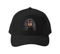 Gorra de béisbol Cavalier King Charles Spaniel Mirando hacia Arriba para Amantes de los Animales Sombrero para el Sol, Ideal para Viajes y la Playa