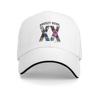 Gorra de béisbol Chris Brown Unisex Breezy Bowl XX 2025 Tour Deporte al Aire Libre Venta al por Mayor Hip Hop Hats Female Male Street Style Baseball Caps Birthday Hat