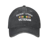 Gorra De Béisbol Cinta De Servicio De La Guerra del Golfo del Orgullo De Veteranos De La Tormenta del Desierto Golf Hat Ajustable Gorras De Hombre Elegante Gorra Trucker para Running Cámping