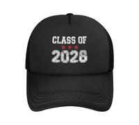 Gorra de béisbol, Clase de 2028 Graduación Escuela Secundaria Universidad Último año Gorra de Golf Clásica, Casual Sombrero Ocio para Hombre Caza Golf