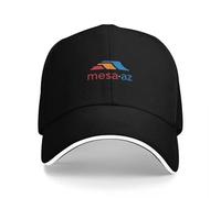 Gorra de béisbol clásica Accesorios de Moda City-of Mesa Negro Ropa de Golf de Lujo para Mujer Casual para Hombres, Transpirable y Ajustable para Deportes Ajustable Ajuste Gorra de algodón