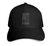 Gorra de béisbol clásica con Bandera Americana Kettlebell Barbell en Oferta Hip Hop Tea Hat Visor Hombres Mujeres Esencial para el Verano