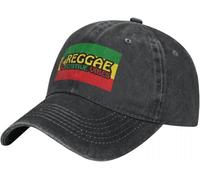 Gorra de béisbol clásica de música Reggae Peace and Love Fishing Gorras de Hip Hop lavadas en Caliente Gorra Snapback Lavada con Logo Ajustado Masculino Algodón, para Todas Las Esta