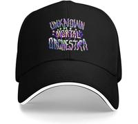 Gorra de béisbol clásica desconocida Mortal Orchestra Shrooms Sombrero con Capucha Morada con Cierre a presión Moda Playa Caballero Sombrero Niña Hombre