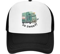 Gorra de béisbol clásica Hank and Trash Truck- Camión de Basura Malla Ajustable Hip Hop Verano Unisex Béisbol policromático