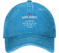 Gorra de béisbol clásica Mark Carney 2025 Canadá Liderazgo Golf Papá Sombreros para Hombres y Mujeres Algodón Lavado Ajustable