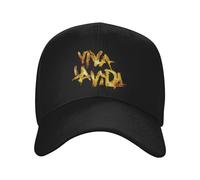 Gorra de béisbol clásica Personalizada clásica Viva La Vida Rock Music para Hombres y Mujeres Gorra de papá Transpirable Esencial para el Verano