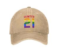 Gorra de béisbol clásica Rivalidad calentada Número Hombres Mujeres Bandera del Orgullo Bandera desgastada Verano Snapback Transpirable Vaquero Deportivo Ajustable Ajuste Algodón Sombrero