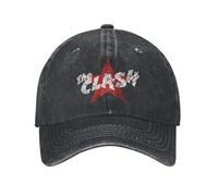 Gorra de béisbol clásica Rock Band Clash Summer Trendy Trucker Hat The Red Star Hombres Mujeres Rock Sun Visera Gorras de béisbol Esenciales para el Verano