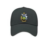 Gorra de béisbol clásica Unisex Ajustable de algodón para Adultos, para Hombres y Mujeres - Bandera de Las Islas Salomón - Gorra Trucker Ajustable, Ligera, Duradera y con protección Solar, Color Gri