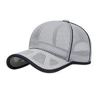 Gorra de béisbol clásica unisex de perfil bajo, suave, sin construir, tamaño ajustable, gorra de camuflaje, gris, Talla única