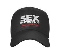 Gorra de béisbol clásica Unisex para Instructores de Sexo para Adultos Gorra Ajustable para Hombres y Mujeres Gorras Deportivas Snapback Gorras de Verano