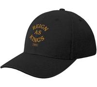 Gorra de béisbol clásica Unisex y de Moda Reign as Kings (TGBTG) Hip Hop Sombrero para el Sol Sombrero de Verano Sombrero para Hombre Gorras para Mujeres Deportes para Hombres Regal