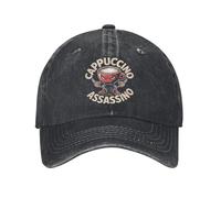 Gorra de béisbol clásica versátil Cappuccino Assassino Casual para Hombres Verano Italiano Brainrot Deporte al Aire Libre Gorra de Camionero a Prueba de Sol Regalos Deportivos
