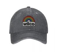 Gorra de béisbol clásica Wilco Homenaje Sol Vintage para niños Golf Hombres Gorras de Hip Hop Femeninas Regalos para Festivales Algodón