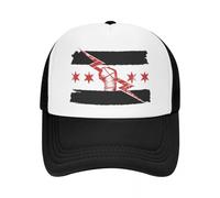 Gorra de béisbol CM Punk WWE, Moda Informal, Malla Ajustable, Hip Hop, Verano, Unisex, béisbol policromada