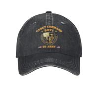 Gorra De Béisbol Comando De Cadetes del ROTC De EE. UU. Sombrero del Camionero Ajustable Hip Hop Gorras De Golf, para Exterior, Playa, Senderismo, 55-59cm