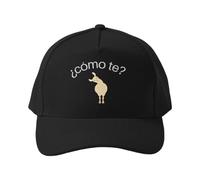 Gorra de béisbol como Te Llamas Funny Llama Spanish Word Humor Essential Snapback Cap for Gym Workout