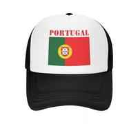 Gorra de béisbol con Bandera de Portugal clásica Personalizada para Hombres y Mujeres Gorra de Camionero Ajustable Protección Solar Gorra de papá Snapback