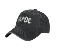 Gorra de béisbol con diseño de Logo AC Sun Blanco DC Mujer Hombre Estampado Hip Hop Sombreros Verano Estilo Callejero Senderismo Sombrero de Pesca
