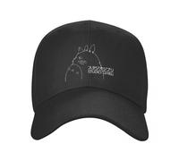 Gorra de béisbol con el Logotipo de Studio Ghibli para Hombre y Mujer, Personalizada, Ajustable, para Adultos, Gorra de béisbol con Cierre Trasero de Verano de Miyazaki Hayao Anime