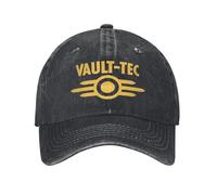 Gorra de béisbol con el Logotipo de Vault Tec, Juego Fallout, Sol, Unisex, para Adolescentes, diseño Hip Hop, Verano, Tenis, Skate, Gran Oferta.