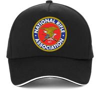 Gorra de béisbol con Estampado clásico de la Asociación Nacional de América para Hombres Dueño de Armas Papá Sombrero de Moda Ajustable NRA Hip Hop Cap Bone