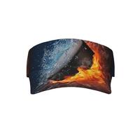 Gorra de béisbol con Estampado de Fuego para Hockey sobre Hielo para Mujeres y Hombres. Visores solares. Sombreros y Gorras para Mujer.