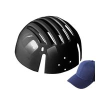 Gorra de béisbol con inserto de gorra, absorción de golpes, carcasa de seguridad anticolisión para trabajo y viajes, inserto ligero de protección para la cabeza, viajes, construcción o actividades al