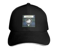 Gorra de béisbol con Insignia y Lema de tartán Clan Campbell Sombrero de Verano para Salidas a la Playa de Moda para Mujer Hombre, Regalo