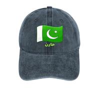 Gorra De Béisbol con Islam Pakistaní Bandera Nacional para Mujer Informal De Verano Deportes Al Aire Libre Visera Partido De Fútbol
