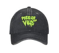 Gorra de béisbol con Logo Pierce The Veil de la Banda de Rock Retro Estilo Unisex Gorra de algodón Desgastado para Todas Las Estaciones Gorra de Viaje