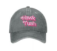 Gorra de béisbol con Memes Divertidos Hawk The of TUAH Tawk Tuah Talk Gorra de béisbol Casual desgastada Lavada al Aire Libre Gorra de Verano Ajustable para Sombreros de algodón