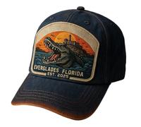Gorra de béisbol con protección solar transpirable | Gorro de running con dibujo de cocodrilo para correr, golf, fitness, senderismo, viajes, deportes, casual, trabajo
