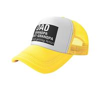 Gorra de béisbol con texto en inglés «Dad Grandpa Great Grandpa I Just Keep Getting Better», regalo divertido, gorra de béisbol para adultos, gorra de vaquero para papá, gorra de camionero, color