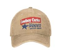 Gorra de béisbol Cowboy Carter & The Rodeo Beyoncé, Gorra de Verano Transpirable Estilo Camionero Estilo Rock, Estilo Retro para Mujer y Hombre.