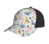 Gorra De Béisbol Cute Dinosaurs Golf Hat Proteccion Solar Snapback Sombrero Ajustable Gorras De Hombre para Senderismo Viaje Camping