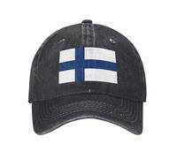 Gorra de béisbol de algodón clásica Personalizada de Finlandia para Mujeres y Hombres Gorra de papá Unisex Ajustable para Verano