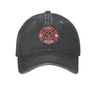 Gorra de béisbol de Bombero de algodón Unisex Personalizada Punk para Adultos, Ajustable para Hombres, Mujeres, Hip Hop