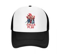 Gorra de béisbol de Child'S Play Hip Hop Mujeres Hombre Regulable Horror de Halloween Sombrero de Chucky Trucker Sombrero de Otoño de Papá