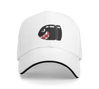 Gorra de béisbol de Dibujos Animados Bullet Bill de Verano Caza Camping y2k diseño Fresco Sombrero de Camionero para el Sol UNIS Regalos Deportivos de decoración