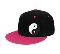 Gorra de béisbol de Estilo Hip Hop con diseño de Tai Chi Yin Yang: Gorra de béisbol Ajustable de Moda para Hombres y Mujeres.