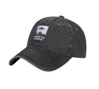 Gorra de béisbol de Expediente X Quiero irme, para Deportes al Aire Libre, con Protector Solar, Lavable, Unisex, para Adolescentes, diseño Moderno Y2K.